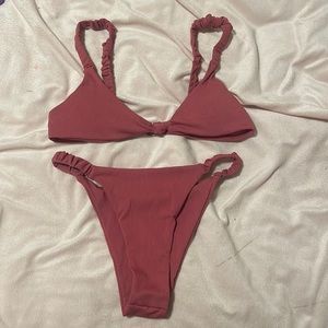 Pink bikini